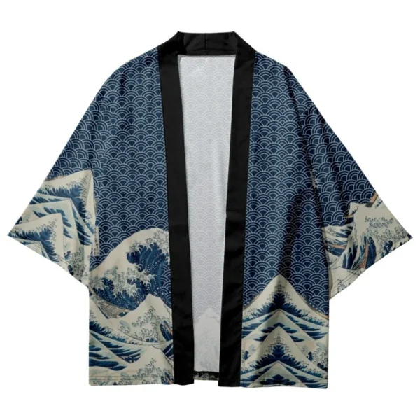 Haori Kimono 'Umi no Nami' - Image 2