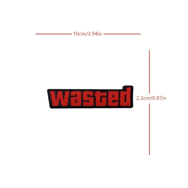 WASTED - Velcros Patch - Image 5