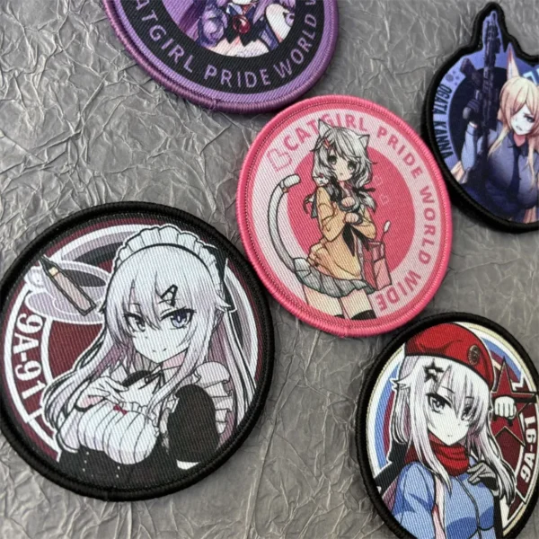Catgirl Pride – Velcro Patch - Image 2