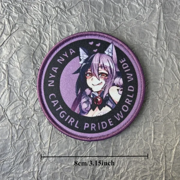 Catgirl Pride – Velcro Patch - Image 5