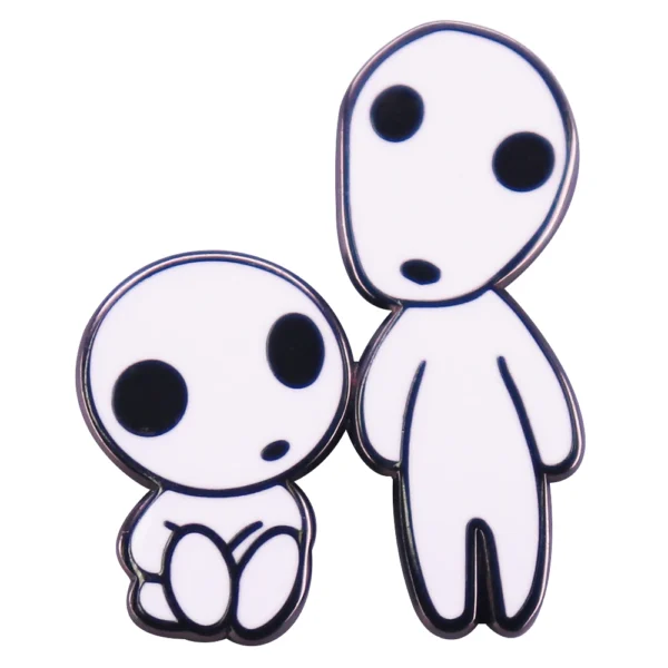 Kodama - Tree Spirits Brooch