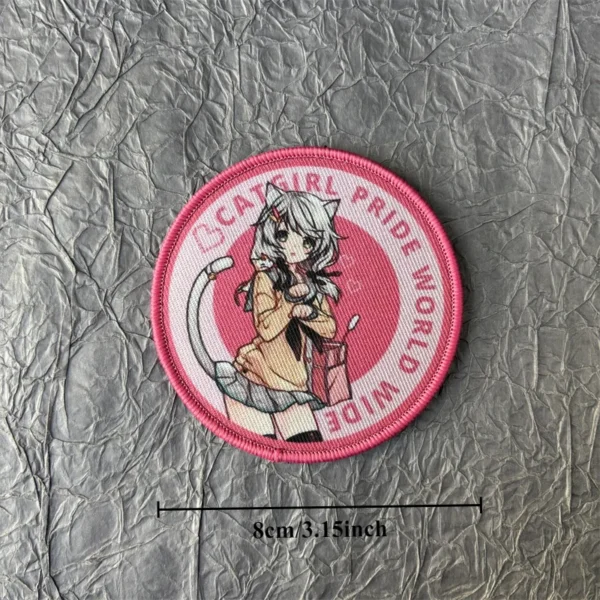 Catgirl Pride – Velcro Patch - Image 6