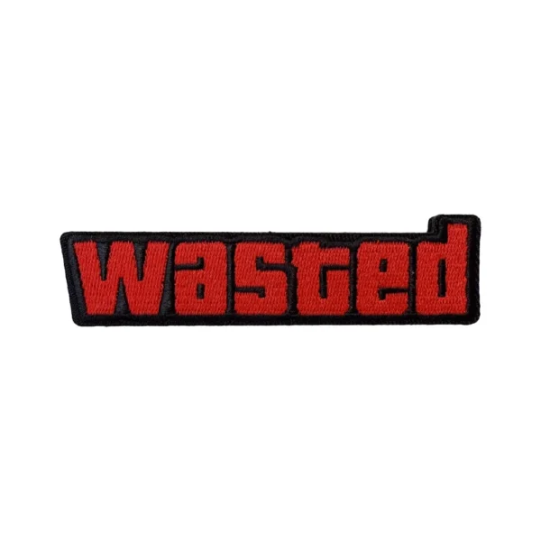 WASTED - Velcros Patch